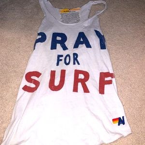 Aviator Nation Pray For Surf Tank Top